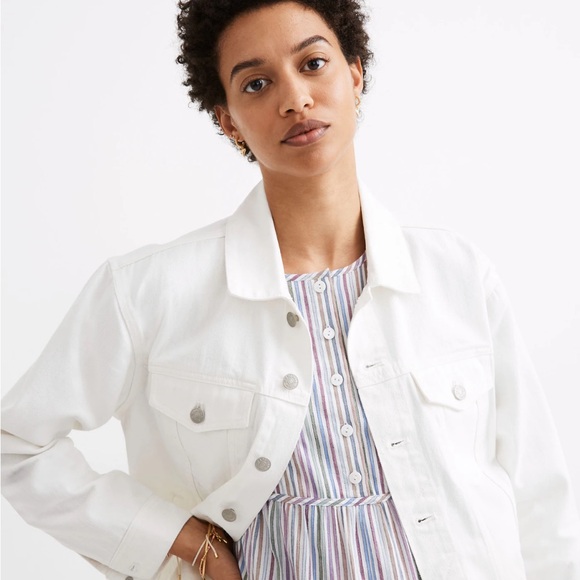 Madewell trucker Jean jacket - Picture 5 of 10
